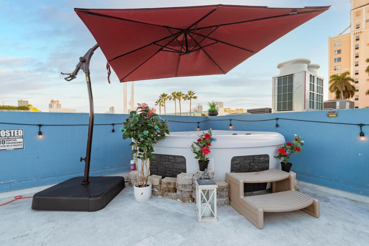 2Bedroom 2Bath Loft Exclusive Rooftop&Jacuzzi,1Block From Beach Μαϊάμι Μπιτς Εξωτερικό φωτογραφία
