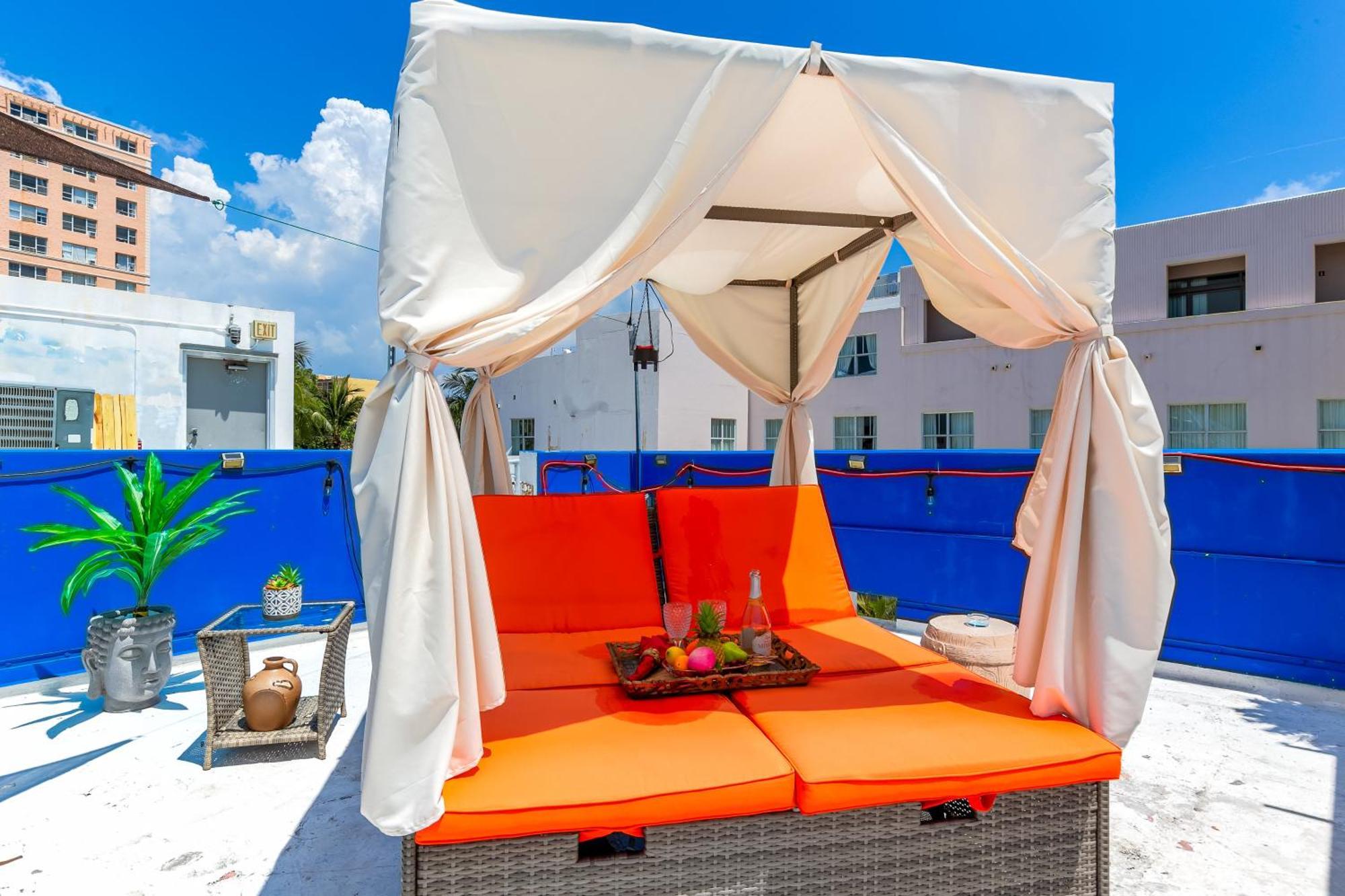 2Bedroom 2Bath Loft Exclusive Rooftop&Jacuzzi,1Block From Beach Μαϊάμι Μπιτς Εξωτερικό φωτογραφία
